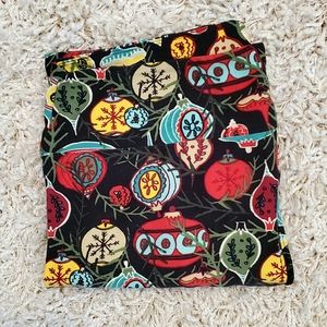 Vintage Christmas ornament leggings